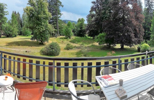 Gerardmer Apartment | Appart 100 m² Downtown in garden 2 Ha 300 m from the Lake (garden & lake views)