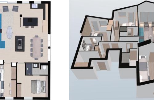 Val-d'Isere Apartment | Appart luxueux avec cheminée, proche des pistes, WiFi, 10 pers - FR-1-694-90