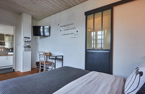 Port-en-Bessin-Huppain Apartment | Appartement cosy bord de mer
