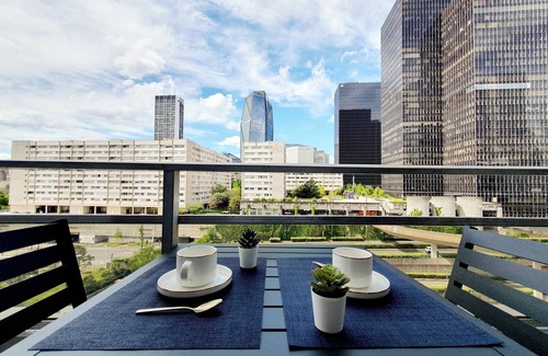 Puteaux Apartment | Appartement Élégant Avec Balcon - Paris La Défense