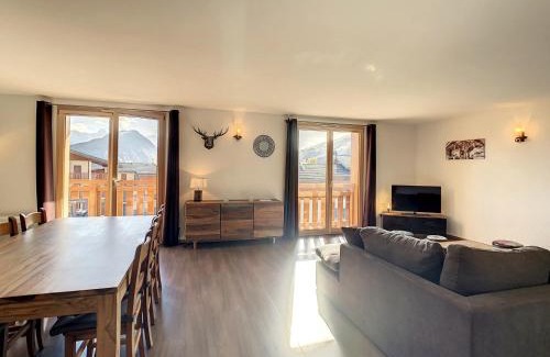 La Toussuire Apartment | Appartement 2* 8 pers, proche télésiège, balcon sud, parking, commerces à proximité - FR-1-417-17