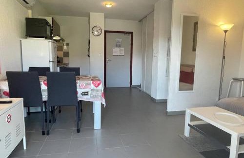 Argeles-sur-Mer Apartment | Appartement 2P/Cabine à Argelès-sur-Mer – Piscine chauffée, parking privé, clim, terrasse, proche mer - FR-1-225-738