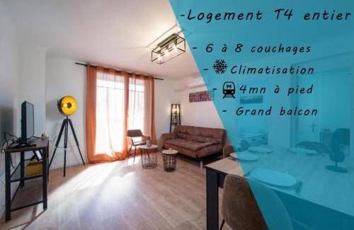 Larose Apartment | Appartement climatisé 3 chambres avec terrasse idéal pour 6 à 8 personnes