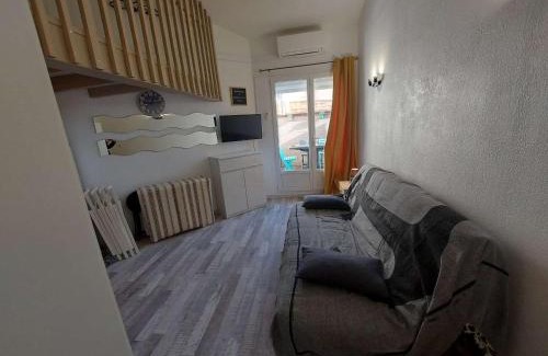 Marseillan Plage Apartment | Appartement Climatisé 4 Pers avec Terrasse et Parking à Marseillan - FR-1-326-808