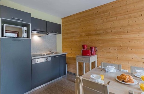 Vaujany Condo | Appartement Confortable avec Accès aux Remontées