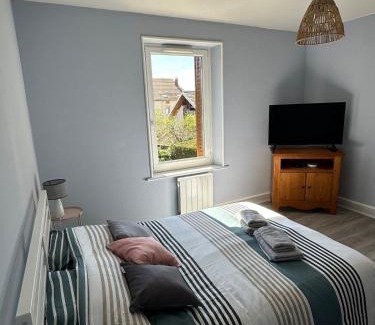 Saint-Nabord Apartment | Appartement cosy avec vue sur les montagnes