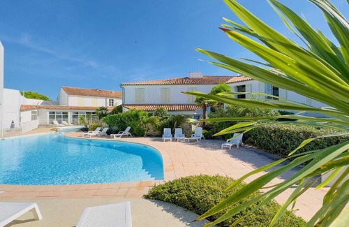 La Couarde-sur-Mer Apartment | Appartement dans résidence avec piscine