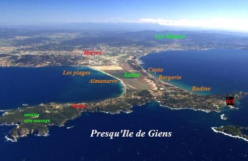 Giens Apartment | Appartement de charme avec vue mer époustouflante