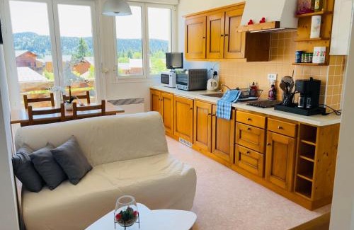 Saint-Laurent-en-Grandvaux Apartment | Appartement lumineux avec piscine chauffée en saison