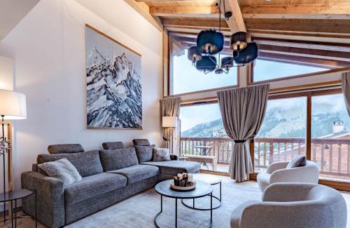 Meribel-Mottaret Apartment | Appartement moderne à Méribel avec balcon, parking et WIFI - FR-1-613-112