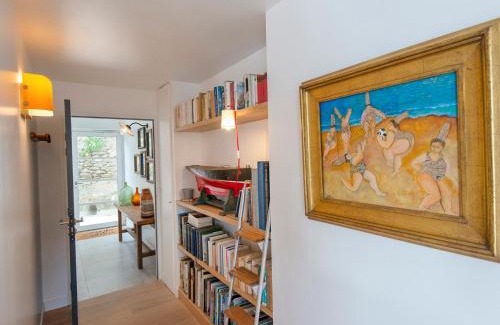 Sauzon Apartment | Appartement moderne avec vue sur port et balcon à Sauzon - FR-1-418-188