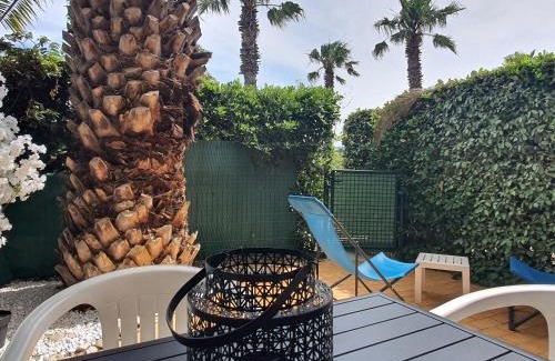 Saint-Cyprien Plage Apartment | Appartement RDC avec terrasse, plage à proximité - FR-1-753-34