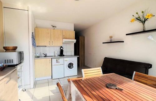 Cambo-les-Bains Apartment | Appartement T1 Bis avec Terrasse et Piscine à Cambo-les-Bains, 1 Chambre, Parking Privé - FR-1-495-4