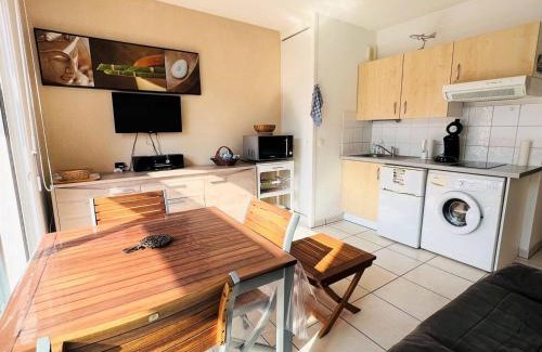 Cambo-les-Bains Apartment | Appartement T1 Bis avec Terrasse et Piscine à Cambo-les-Bains, 1 Chambre, Parking Privé - FR-1-495-4