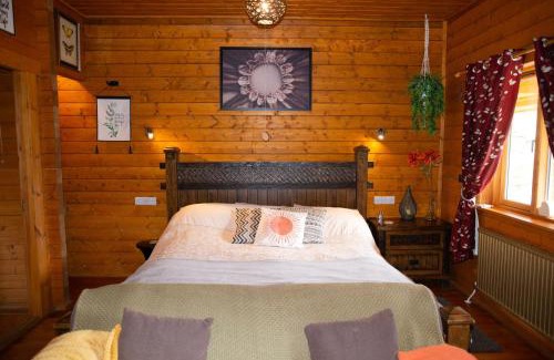 Welshpool Ski Chalet | APPLE Cabin - Little Log Cabin in Wales