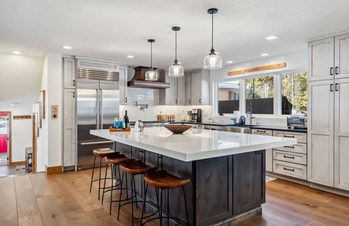 Christie Heights House | Apres Ski Haven: Pet Friendly with Private Hot tub