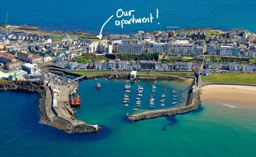 Portrush Apartment | Apt3, No 2 Antrim Gardens, Portrush with Seaview