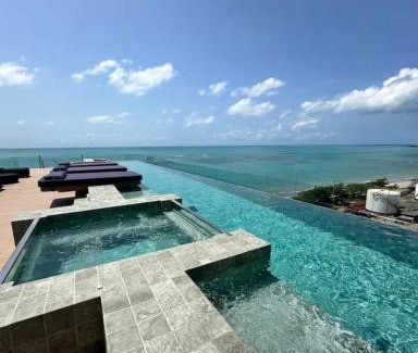 Pajucara Apartment | Apto Luxo Beira-Mar com Varanda de Frente para o Mar da Praia de Pajuçara NT1207