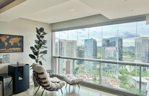 Santo Amaro Apartment | Apto Luxuoso e Vista Panorâmica