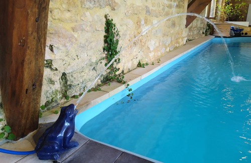 Salignac-Eyvignes House | AQUA GITE Dordogne all seasons with private heated indoor pool!