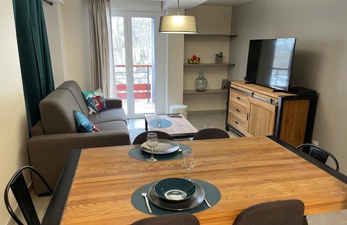 Arc-1800 Apartment | ARC 1800 Appartement 6-8 pers,5 cristaux, avec garage