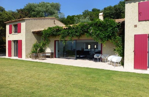 Le Rayol Villa | Architectural Villa Rayol, incredible view, pool, air conditioning, classified