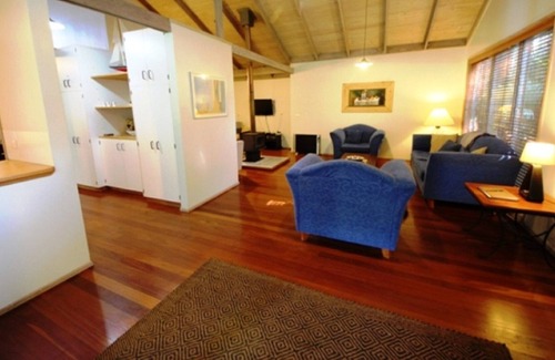 Arakoon Cottage | Architecturally designed beach house with a private covered north facing...