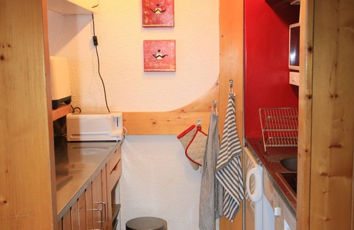 Arc-1800 Apartment | ARCS 1800, 2 rooms 4/5 pers, resort center, parking, ski locker, nice view