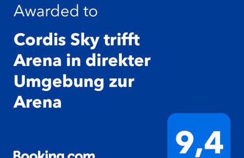 Erle Apartment | Arena trifft Domizil by CordisSky in direkter Umgebung zur Arena