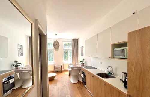 Pisek Apartment | Art Nouveau apartment with garden in Pisek