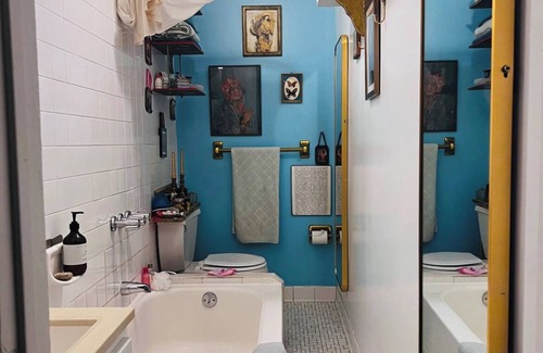 Gramercy Apartment | Artsy cool small 2 bedroom apt in the upbeat East Village - lift in the building