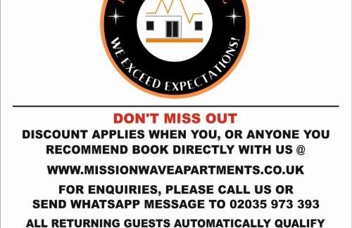Staines Apartment | Ash View Place 3 -Heathrow - Thorpe Park - Free Parking
