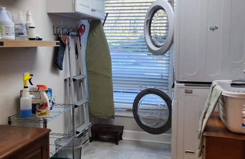 Asheville Apartment | Asheville mountain and lake views! Fireplace, heated pool, patio. Pet friendly!
