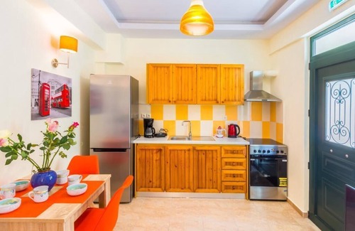 Asteri Apartment | Asteri Orange Suite - Rethymno's Sunny Sanctuary