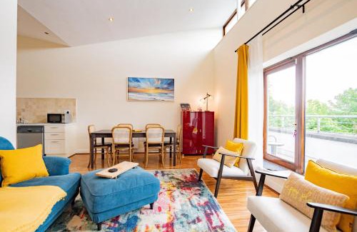 Galway City Centre Apartment | Atalia View PentHouse with Balcony