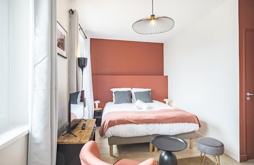 Troyes Apartment | Ateliers Begand Studio 9 - Prox Gare Hypercentre