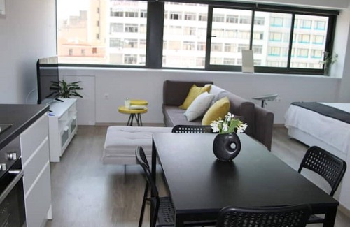 Psirri Apartment | Athens Market, Acropolis View, Studio Silver, for 3