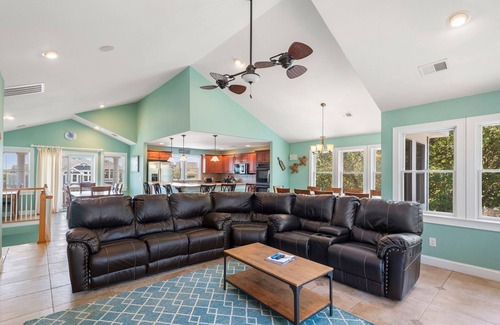 Corolla House | Atlantic Star: Pool, Hot Tub, Rec Room, Theater Room