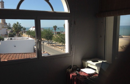 Chipiona Apartment | ATTIC Looking at the Atlantic Ocean at the Frontline