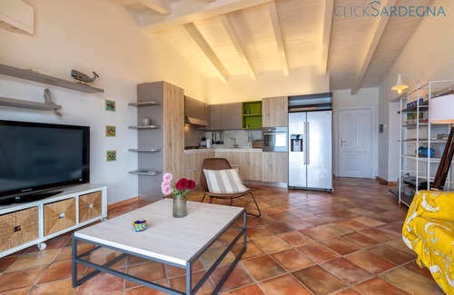 Lu Bagnu House | Attic Sea Whatch in Castelsardo fully conditioned for 6 people