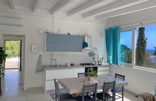 Torre Pali Apartment | Attico vista mare in villa antica