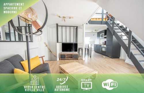 Boulogne-Centre Apartment | Au Nouveau Boulonnais - 4 appartements charmants pour couples, familles et groupe d'amis, vieille ville et centre ville de Boulogne sur Mer