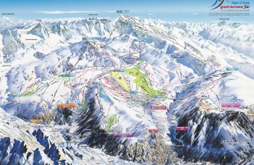 Auris Apartment | auris en oisans, vue sur le massif des ecrins