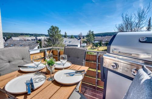Schoenwald Apartment | Aussicht auf Natur, Pool, Grill, Kino, Sauna