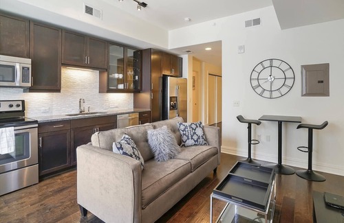 Waller Creek District Apartment | Austin Grand Studio Apartment