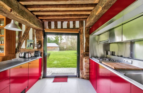 Vauville House | Authentic Normandy wine press with swimming pool