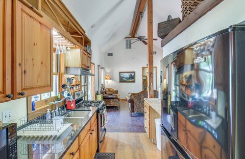 North Fork Cabin | Authentic North Fork Cabin w/Dock & Private Deck!