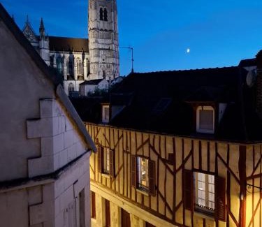 Auxerre Apartment | Aux'Cerfs - Vue imprenable Cathédrale