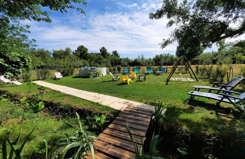 Aubord Villa | "Aux Prés des Lones"® small Camargue house, air-conditioned, swimming pool, ideally located