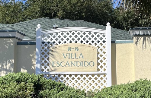 Santiago Villa | AVAILABLE @The Villages FLA, owner listing- CourtyardVILLA, FENCED YARD for dog